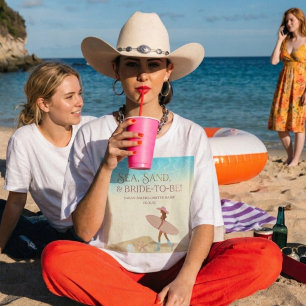 Coastal Cowgirl Junggesellinnenbraut Bride-to-be  T-Shirt