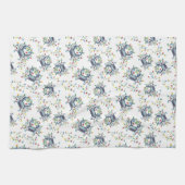 Coastal Crab Christmas Lights Geschirrtuch (Horizontal)