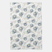 Coastal Crab Christmas Lights Geschirrtuch (Vertikal)