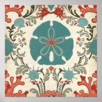 Coastal Damask II