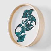 Coastal Dream Clock Uhr (Winkel)