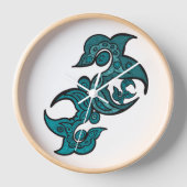 Coastal Dream Clock Uhr (Vorderseite)