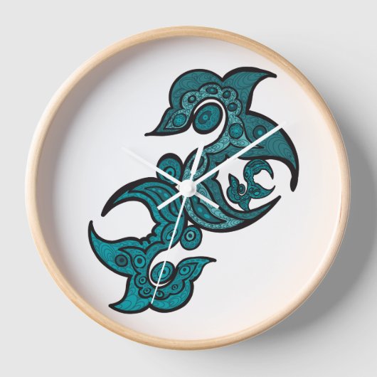 Coastal Dream Clock Uhr (Vorderseite)