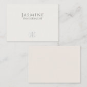 Coastal Elegant Sand Dollar Platzkarte (Vorne/Hinten)