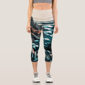Coastal Energy Capri Leggings (Vorderseite)