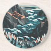 Coastal Energy Getränkeuntersetzer (Vorne)