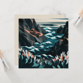 Coastal Energy Karte (Vorderseite/Rückseite Beispiel)