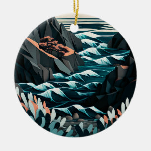 Coastal Energy Keramik Ornament
