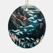 Coastal Energy Keramik Ornament (Links)