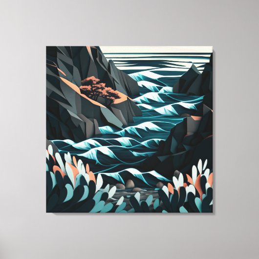 Coastal Energy Leinwanddruck (Vorderseite)