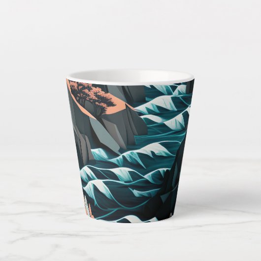 Coastal Energy Milchtasse (Vorderseite)