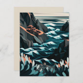 Coastal Energy Mitteilungskarte (Vorne/Hinten)