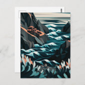 Coastal Energy Postkarte (Vorne/Hinten)