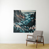 Coastal Energy Wandteppich (Beispiel)