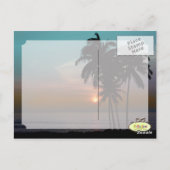 Coastal Foto Postkarten, anpassen Sie Ihren Text. Postkarte (Rückseite)