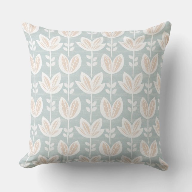 Coastal Grandtochter Throw Kissen (Vorderseite)