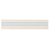 Coastal Hamptons Stripe Table Runner Mittelgroßer Tischläufer (Horizontal)