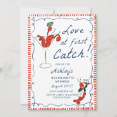 Coastal Humster Bachelorette Einladung (Vorderseite)