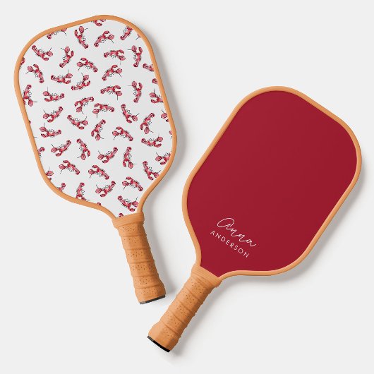 Coastal Humster Muster Monogram Pickleball Schläger