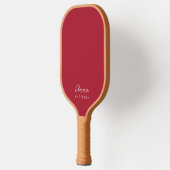 Coastal Humster Muster Monogram Pickleball Schläger (Links)