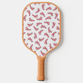 Coastal Humster Muster Monogram Pickleball Schläger (Rückseite)