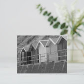 "Coastal Huts" Postkarte (Stehend Vorderseite)