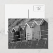 "Coastal Huts" Postkarte (Vorne/Hinten)