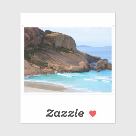 Coastal Landscape Aufkleber (Blatt)