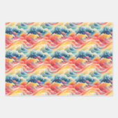 Coastal lebendige Geschenkpapier-Set von 3 Geschenkpapier Set (Vorderseite 2)
