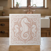 Coastal Life Series Seahorse Coral D1208 Fliese