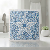 Coastal Life Series Starfish Blue D1208 Fliese