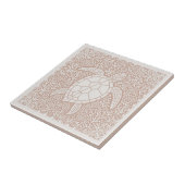 Coastal Life Series Turtle Koralle D1208 Fliese (Seite)
