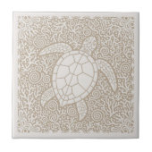 Coastal Life Series Turtle Sand D1208 Fliese (Vorderseite)