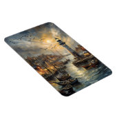 Coastal Lighthouse & Seaside Village Magnet (Rechte Seite)