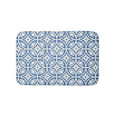 Coastal Lotus Tile Muster - The White Lotus Badematte (Vorderseite)