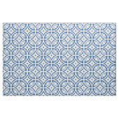 Coastal Lotus Tile Muster - The White Lotus Stoff (Fat Quarter (45,7 x 55,9 cm))