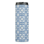 Coastal Lotus Tile Muster - The White Lotus Thermosbecher (Rückseite)