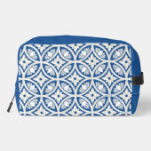Coastal Lotus Tile Muster - The White Lotus Waschbeutel (Rückseite)