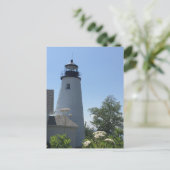 Coastal Maine Leuchtturm Postkarte (Stehend Vorderseite)