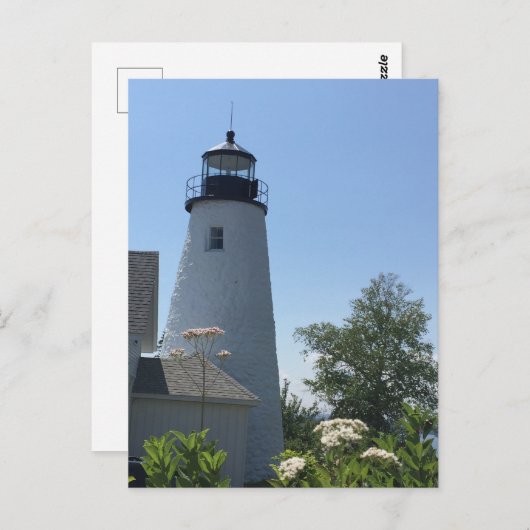 Coastal Maine Leuchtturm Postkarte (Vorne/Hinten)