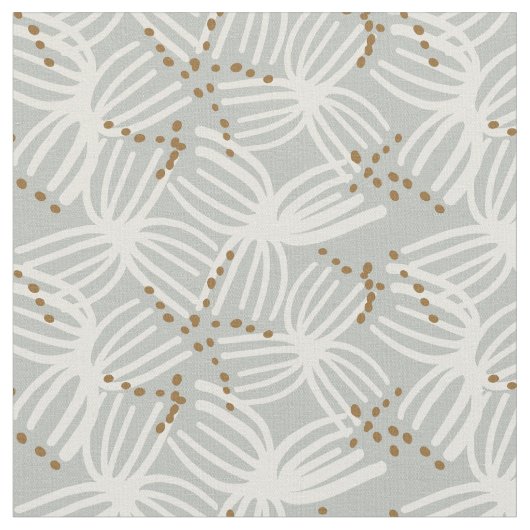 Coastal minimalist bohemian abstract - dusty blue stoff (Nahaufnahme)