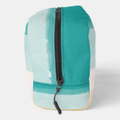 Coastal Monogram Strandtasche Kosmetikkofferer Waschbeutel (Rechts)