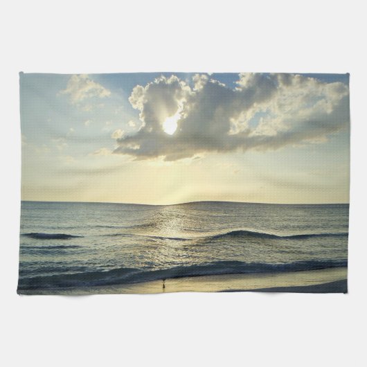 Coastal Morning Over Still Waters Geschirrtuch (Horizontal)