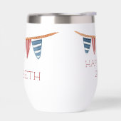 Coastal Nautical Beach Flags Personalized (Links)