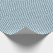 Coastal Nautical Pattern | Blue Sea Shell & Seahor Geschenkpapier (Ecke)