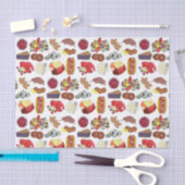 Coastal New England Foods Northeast America USA Seidenpapier (Handwerk)