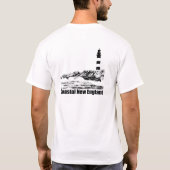 Coastal New England Lighthouse T-Shirt (Rückseite)