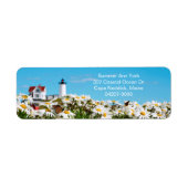 Coastal Nubble Light Summer Daisy Maine Lighthouse (Vorne)