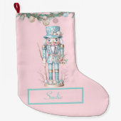 Coastal Nutcracker Großer Weihnachtsstrumpf (Vorderseite)