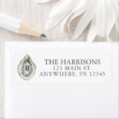 Coastal Oystal Monogram Address (Insitu)